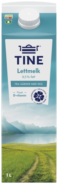 Lettmelk 0,5%